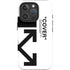 Black and White Arrows iPhone 16 Pro Impact Case